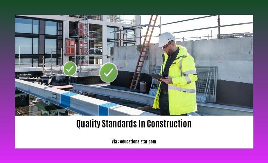 quality standards in construction