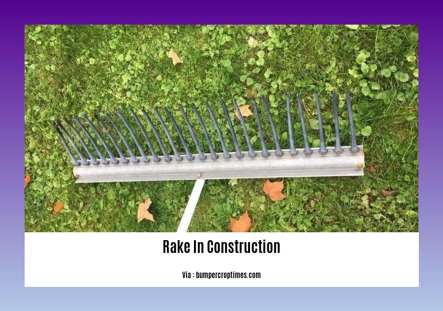 rake in construction