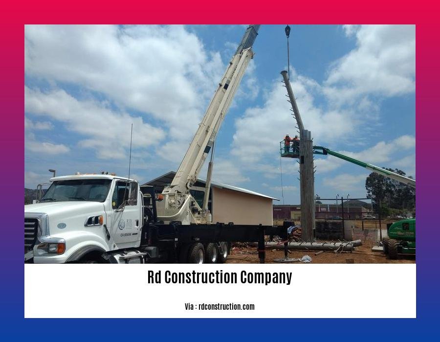 rd construction company