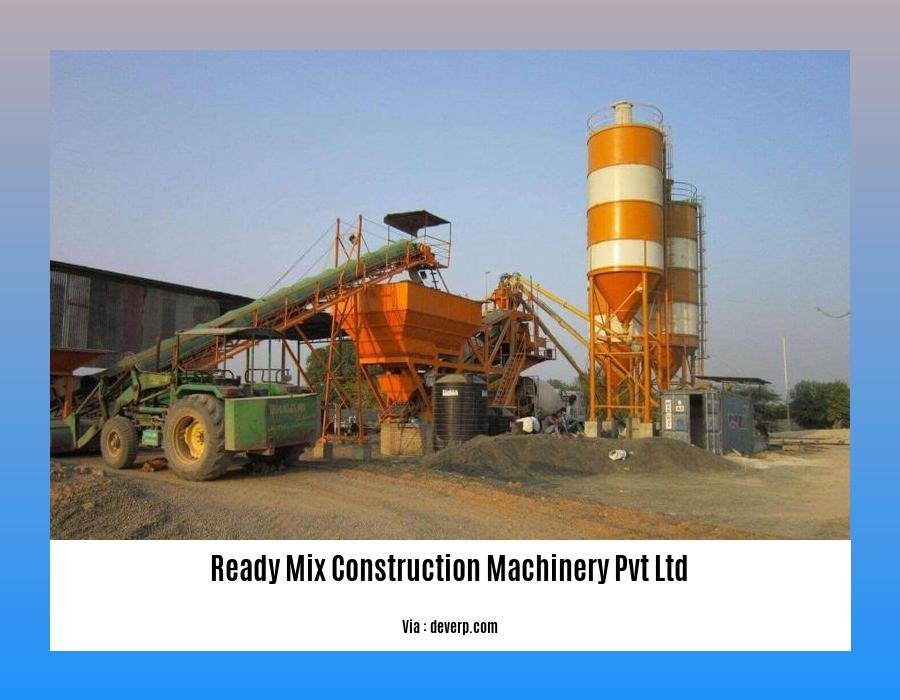 ready mix construction machinery pvt ltd