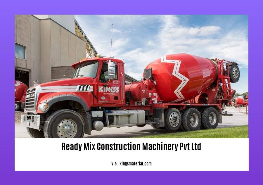 ready mix construction machinery pvt ltd