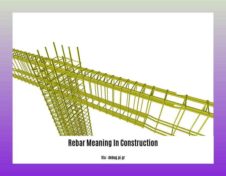 rebar meaning in construction
