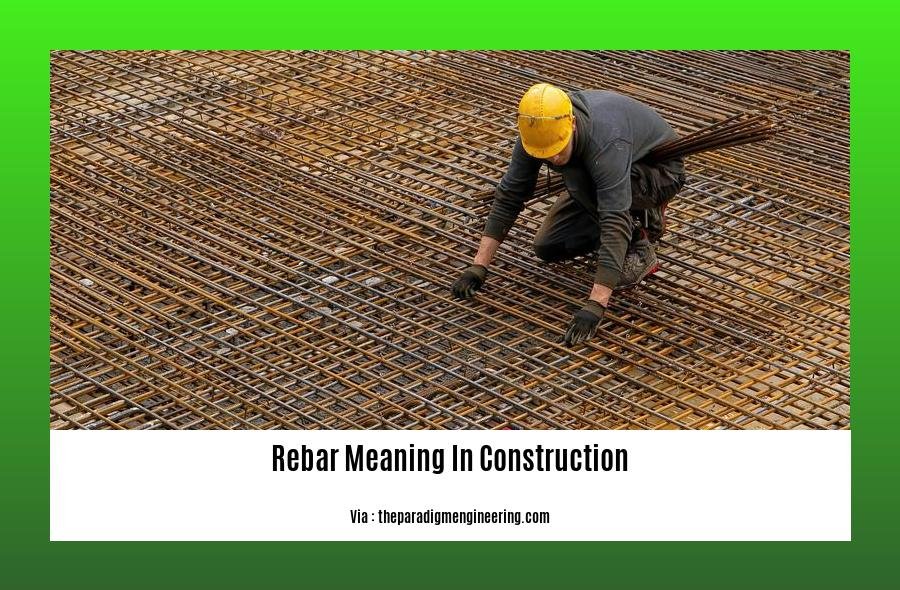 rebar meaning in construction