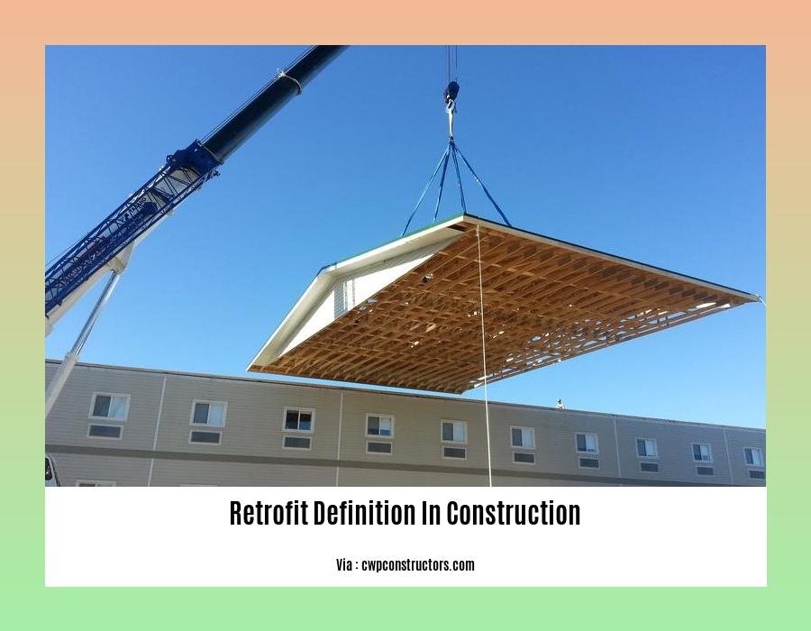 retrofit definition in construction