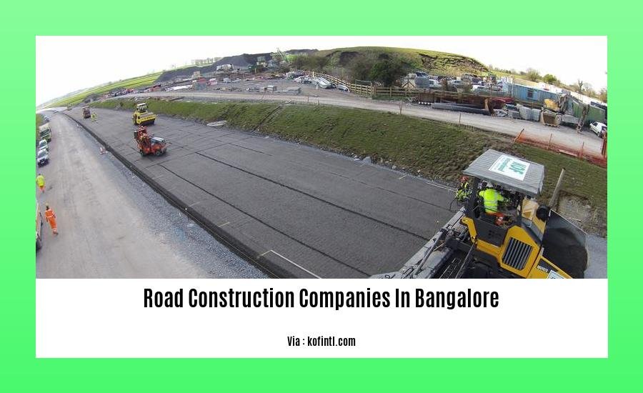 road construction companies in bangalore