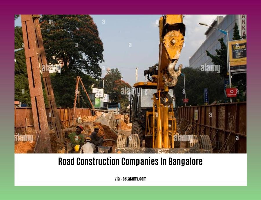 road construction companies in bangalore