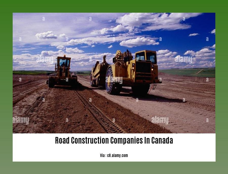 road construction companies in canada