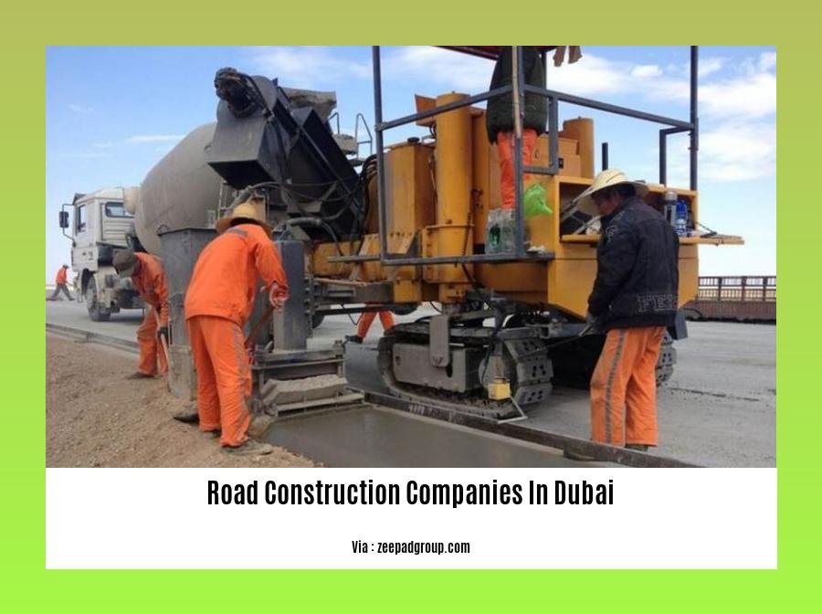 road construction companies in dubai