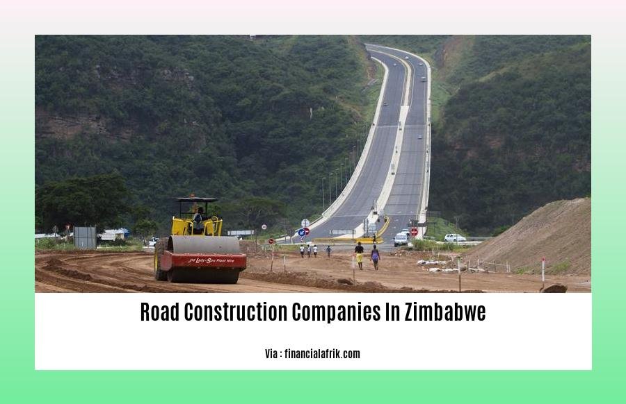 road construction companies in zimbabwe