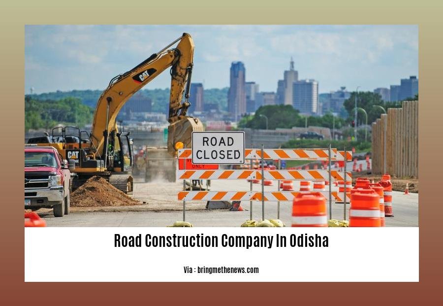 road construction company in odisha