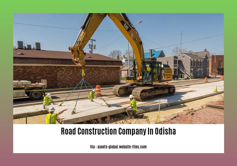 road construction company in odisha