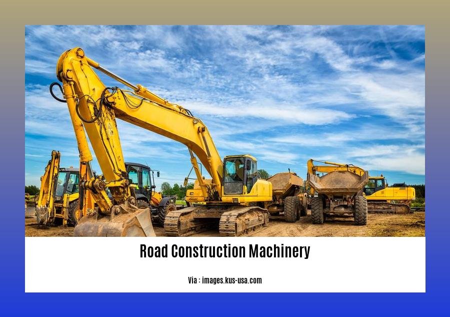 road construction machinery