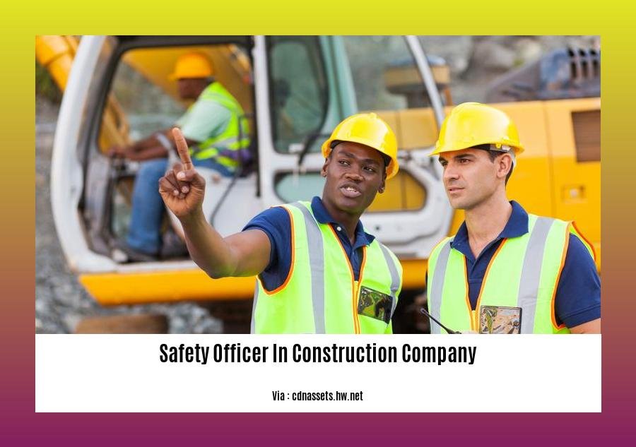 safety officer in construction company