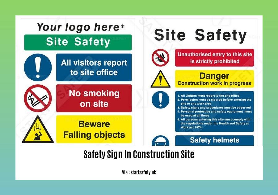 - Safety Signs in Construction Sites: A Guide to Minimizing Risks ...