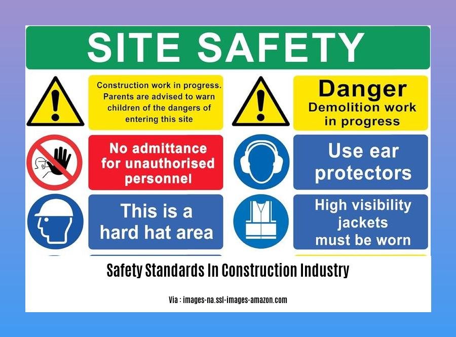 safety standards in construction industry