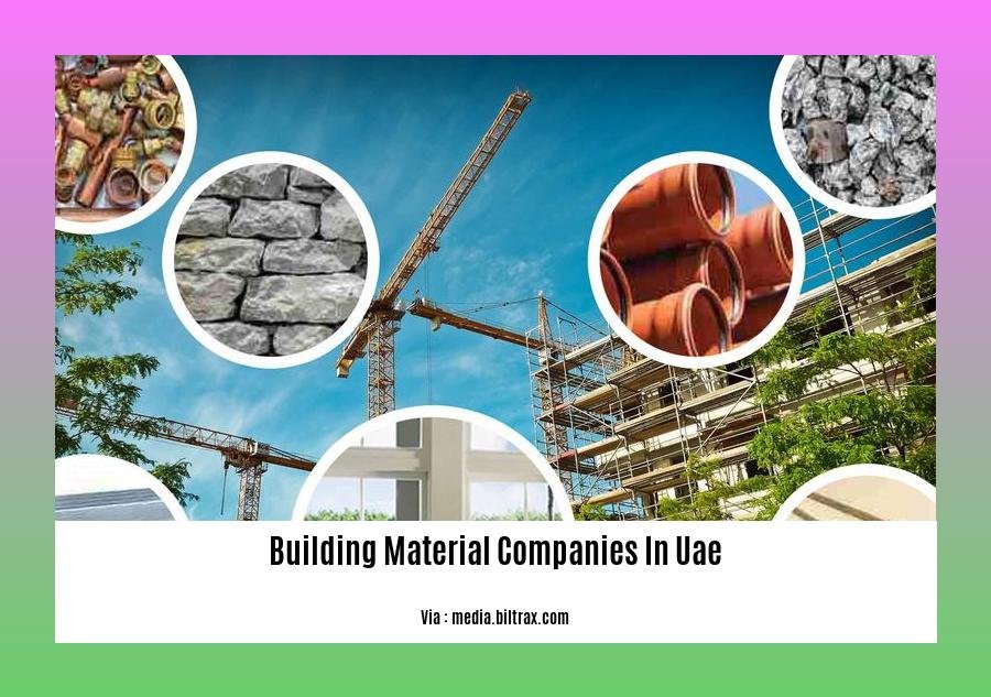 building material companies in uae