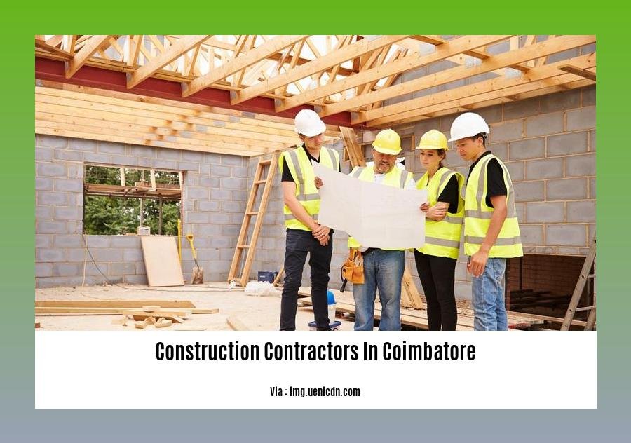 construction contractors in coimbatore