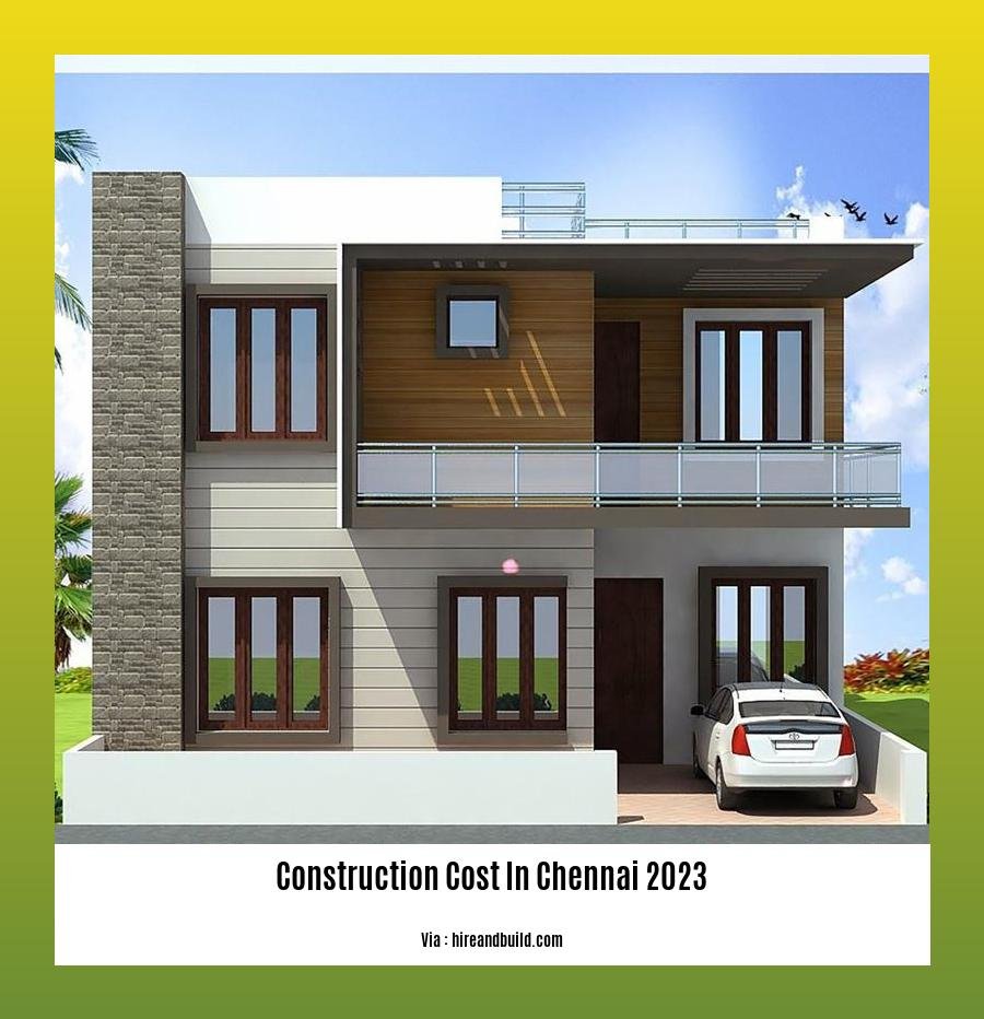 construction cost in chennai 2023