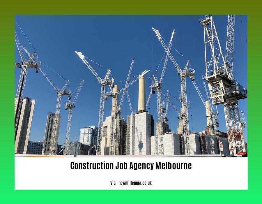 construction job agency melbourne