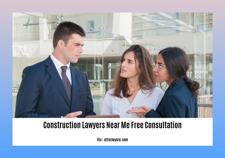 construction lawyers near me free consultation