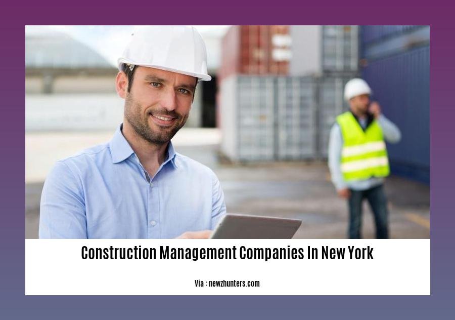 construction management companies in new york