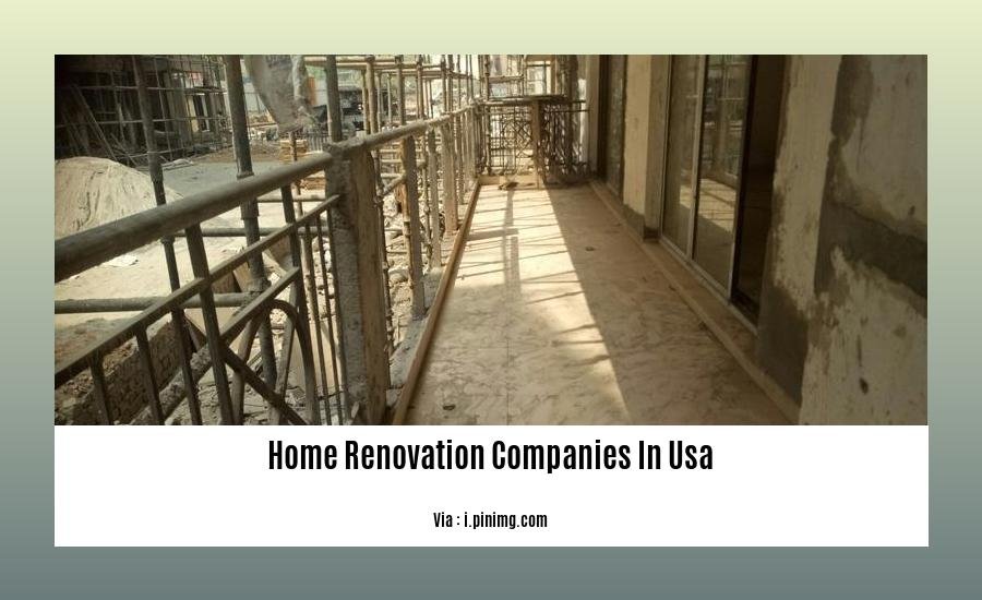 home renovation companies in usa