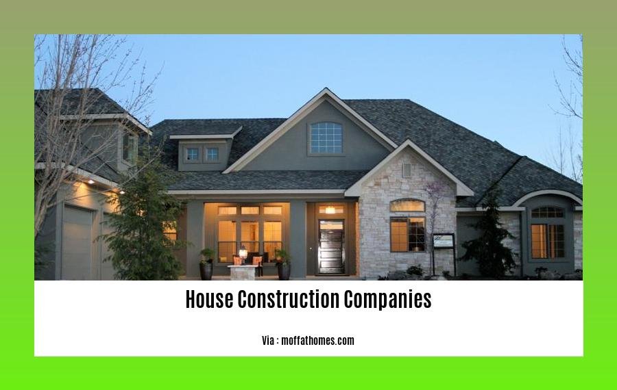 house construction companies