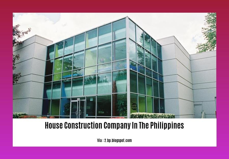 house construction company in the philippines