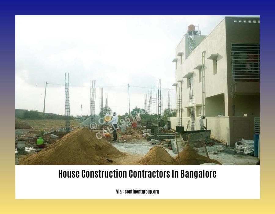 house construction contractors in bangalore