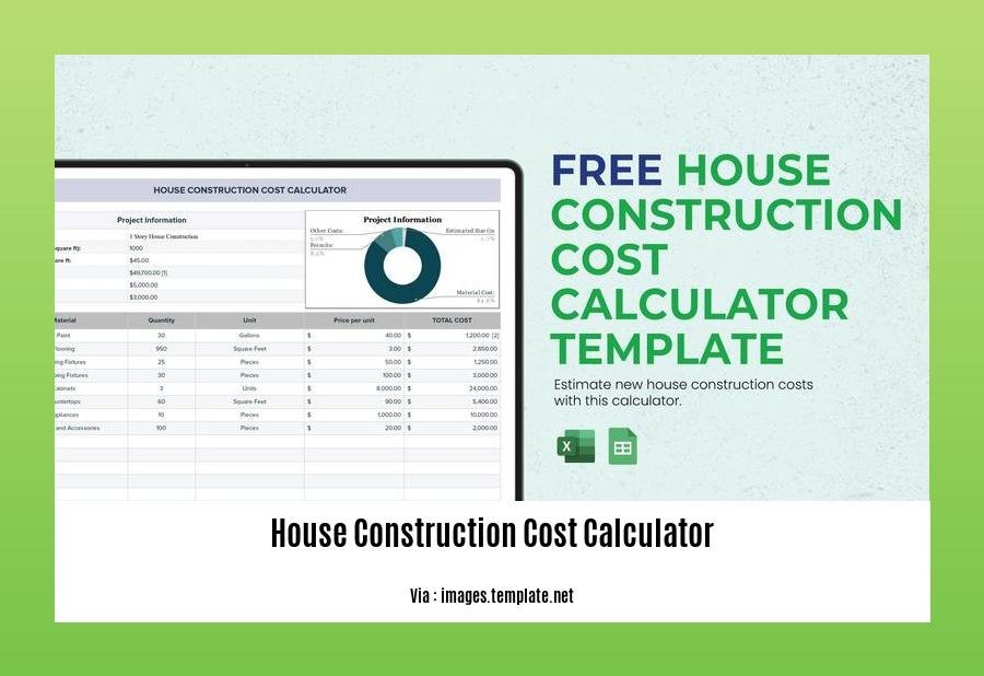 house construction cost calculator