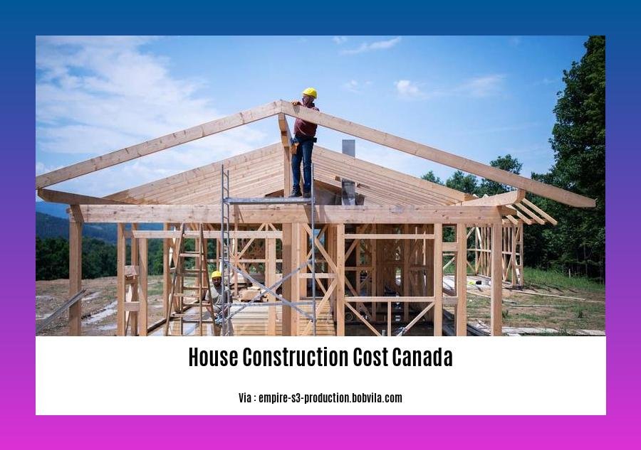 house construction cost canada