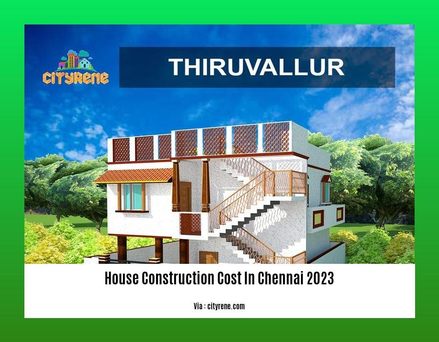 house construction cost in chennai 2023