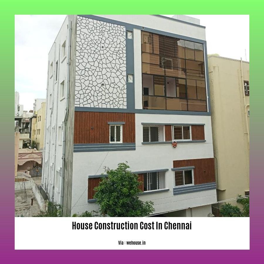 house construction cost in chennai