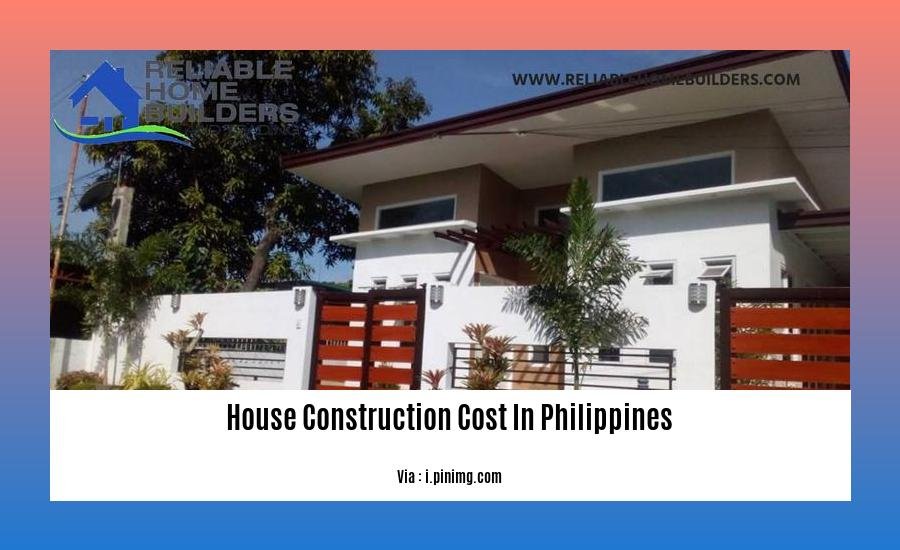 house construction cost in philippines