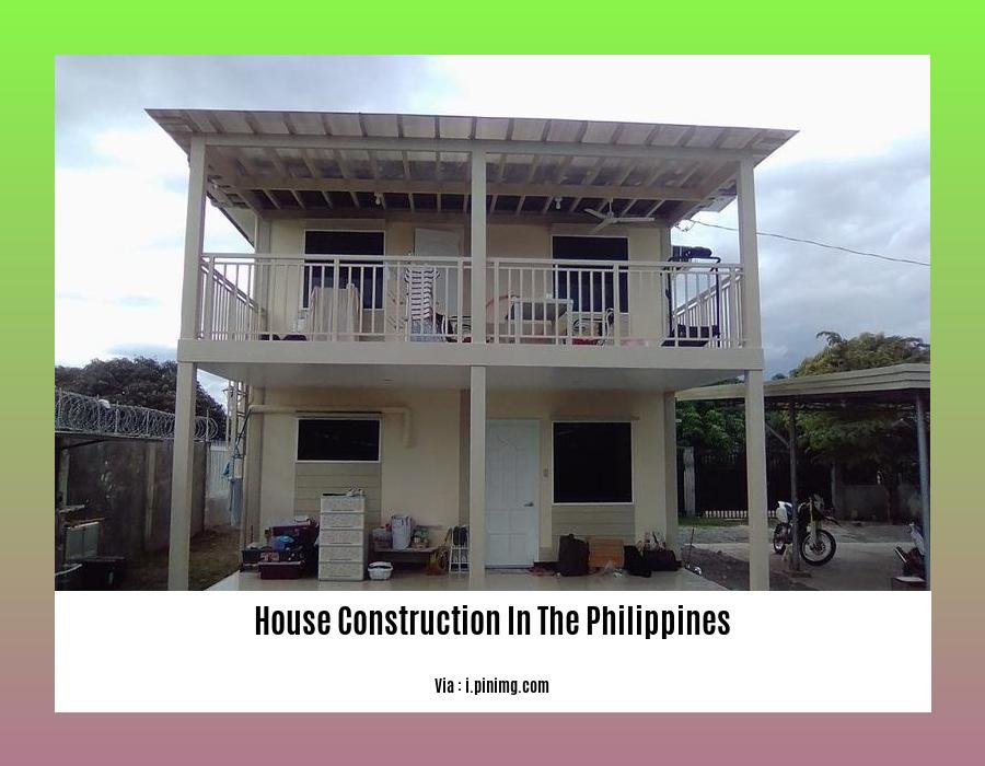 house construction in the philippines