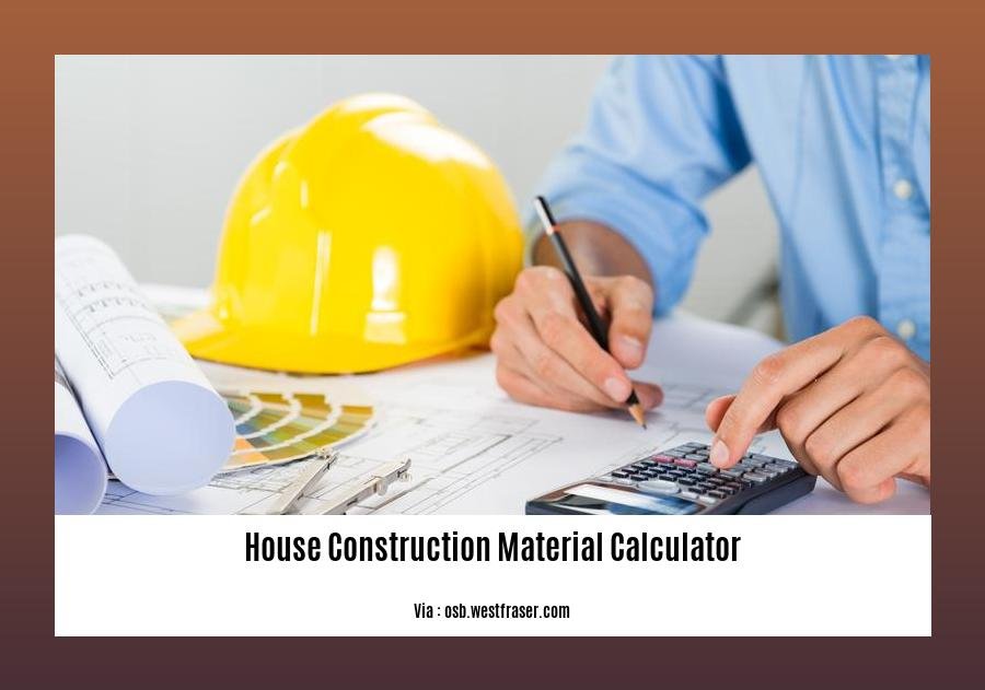 house construction material calculator