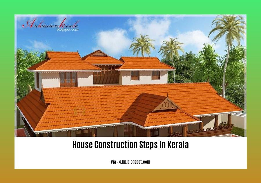 house construction steps in kerala