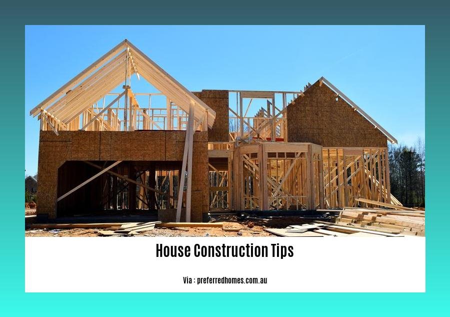 house construction tips