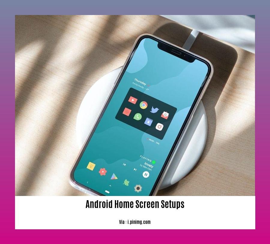 android home screen setups