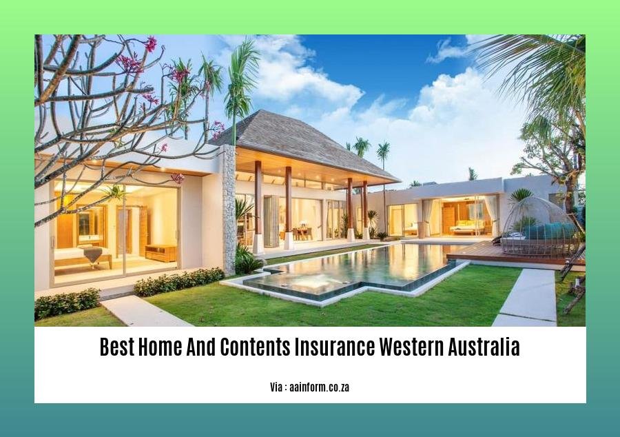 best home and contents insurance western australia