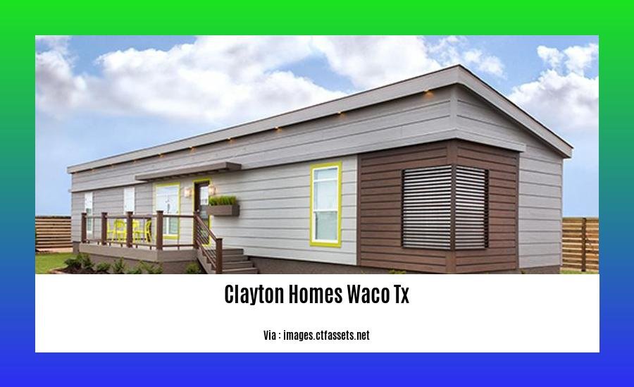 clayton homes waco tx