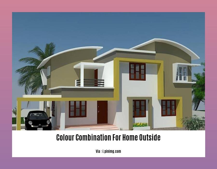 colour combination for home outside