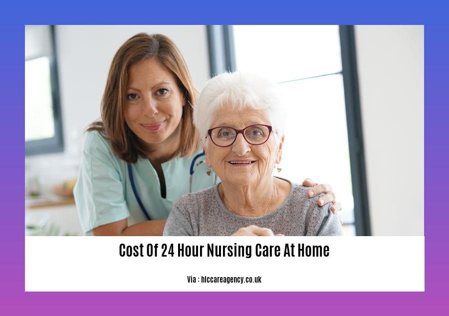 cost of 24 hour nursing care at home