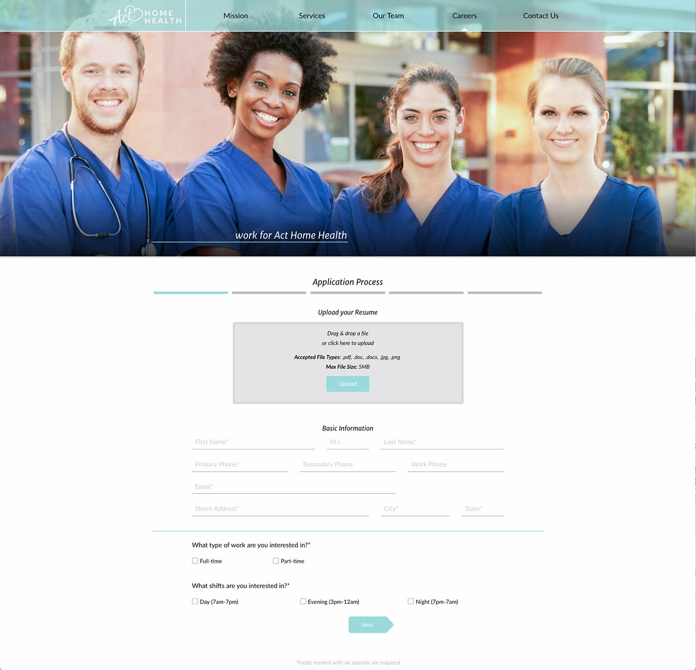 act home health services inc