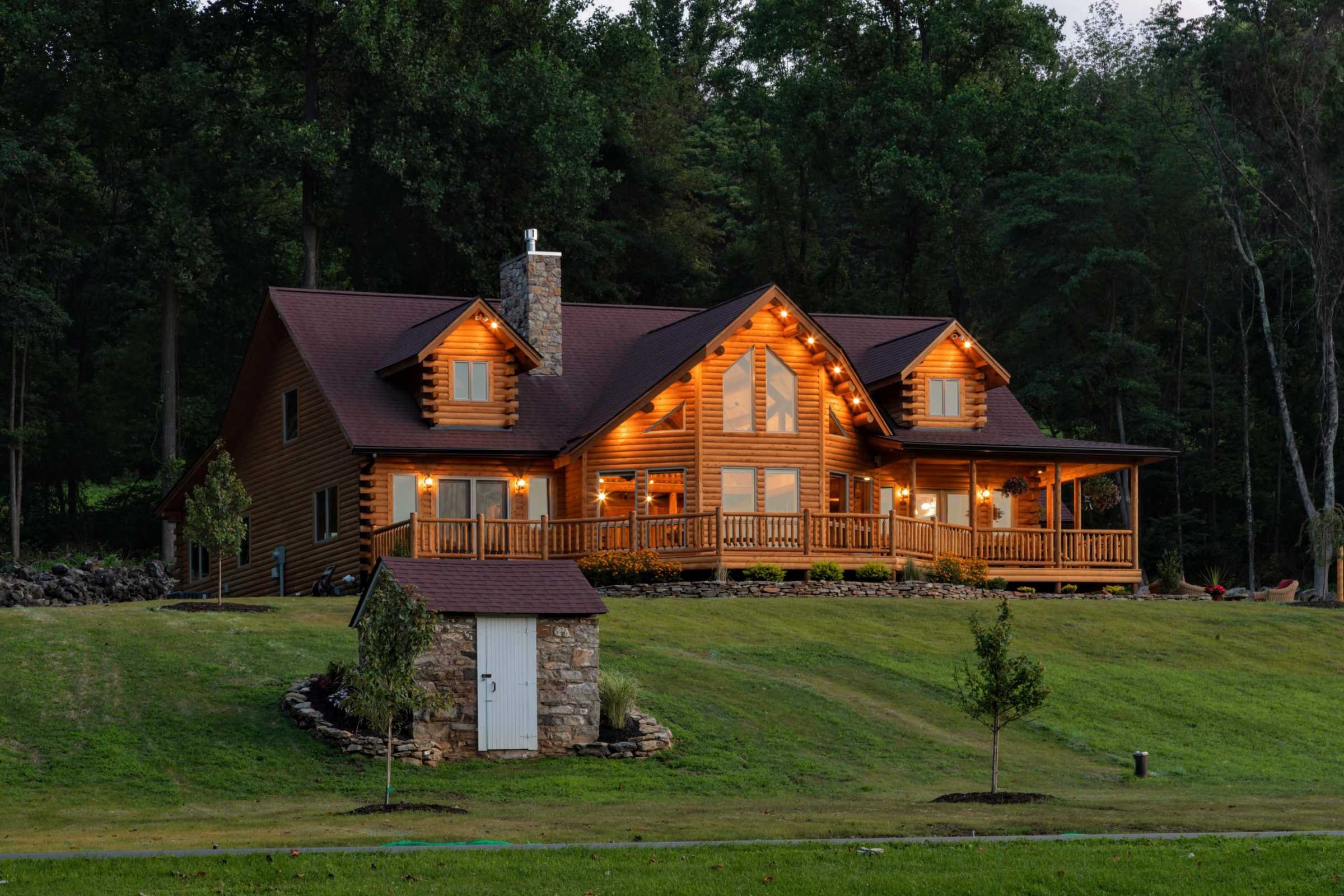 are log homes cheaper to build