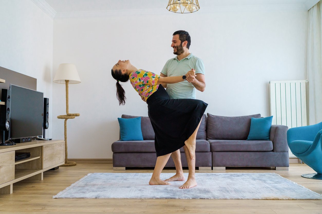 at home couples dance lessons