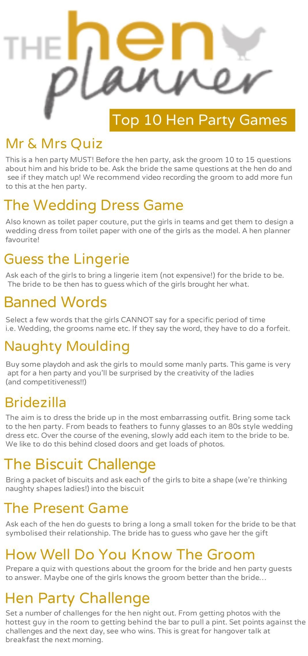 hens night games at home