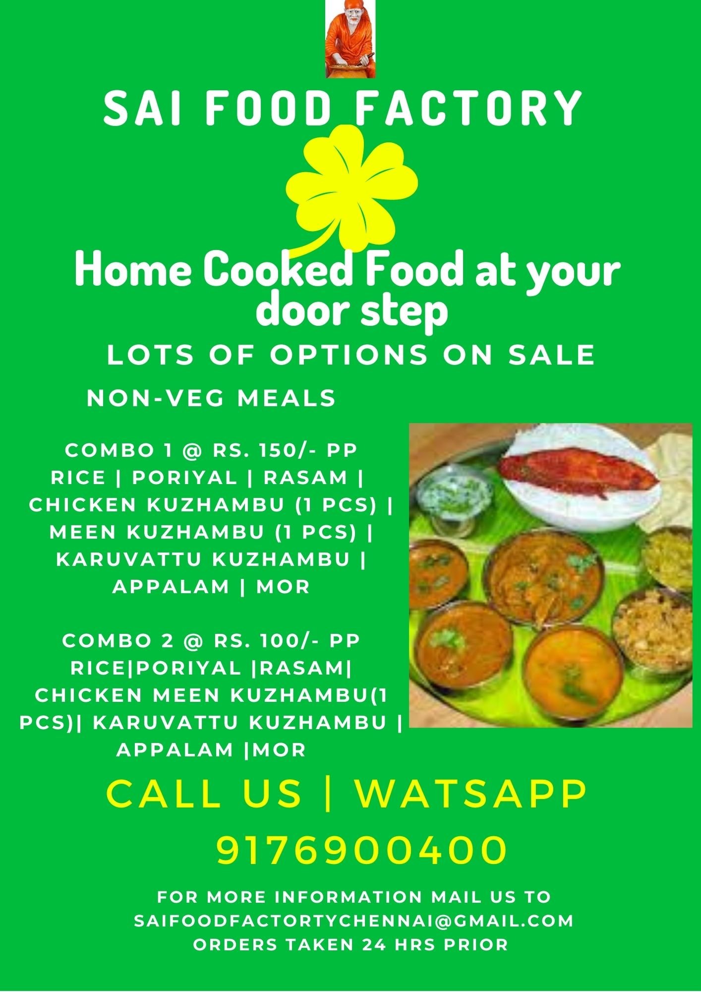 home food delivery chennai