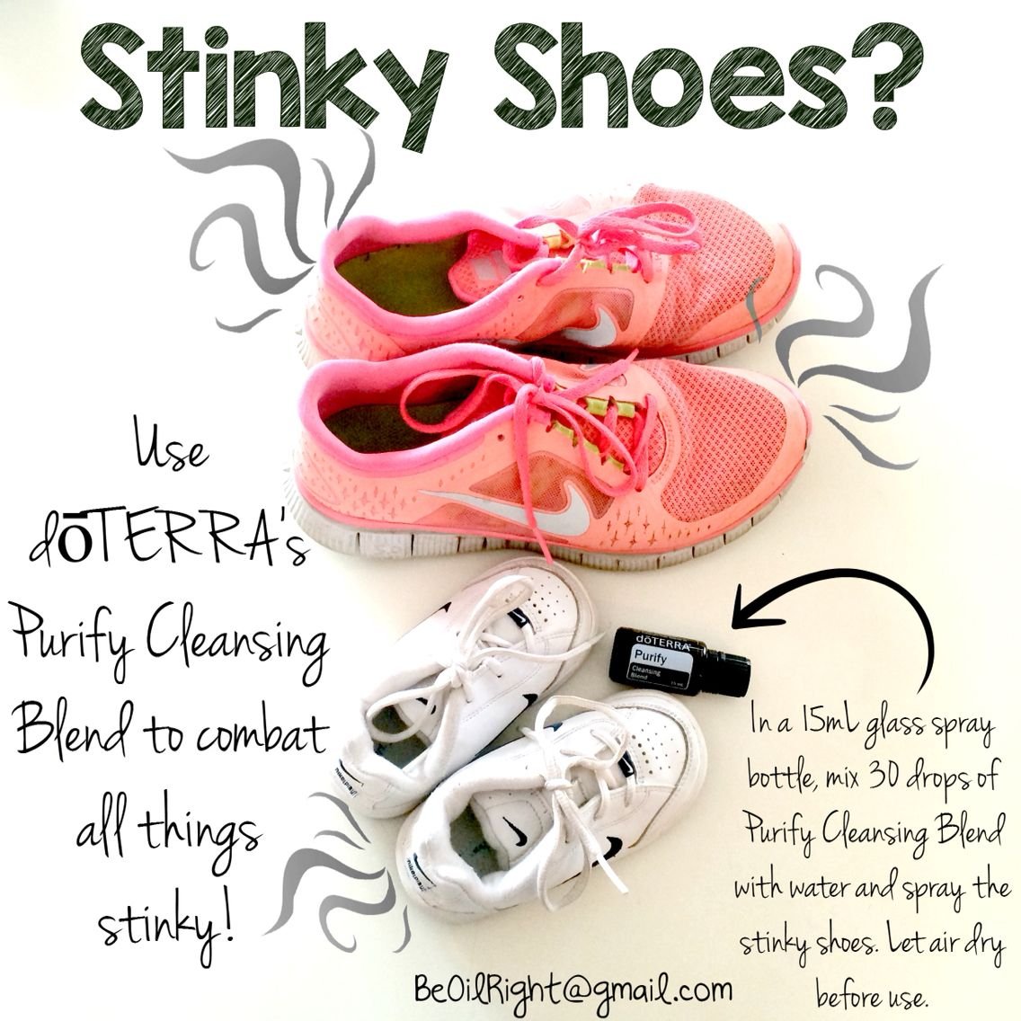 home remedies for stinky shoes
