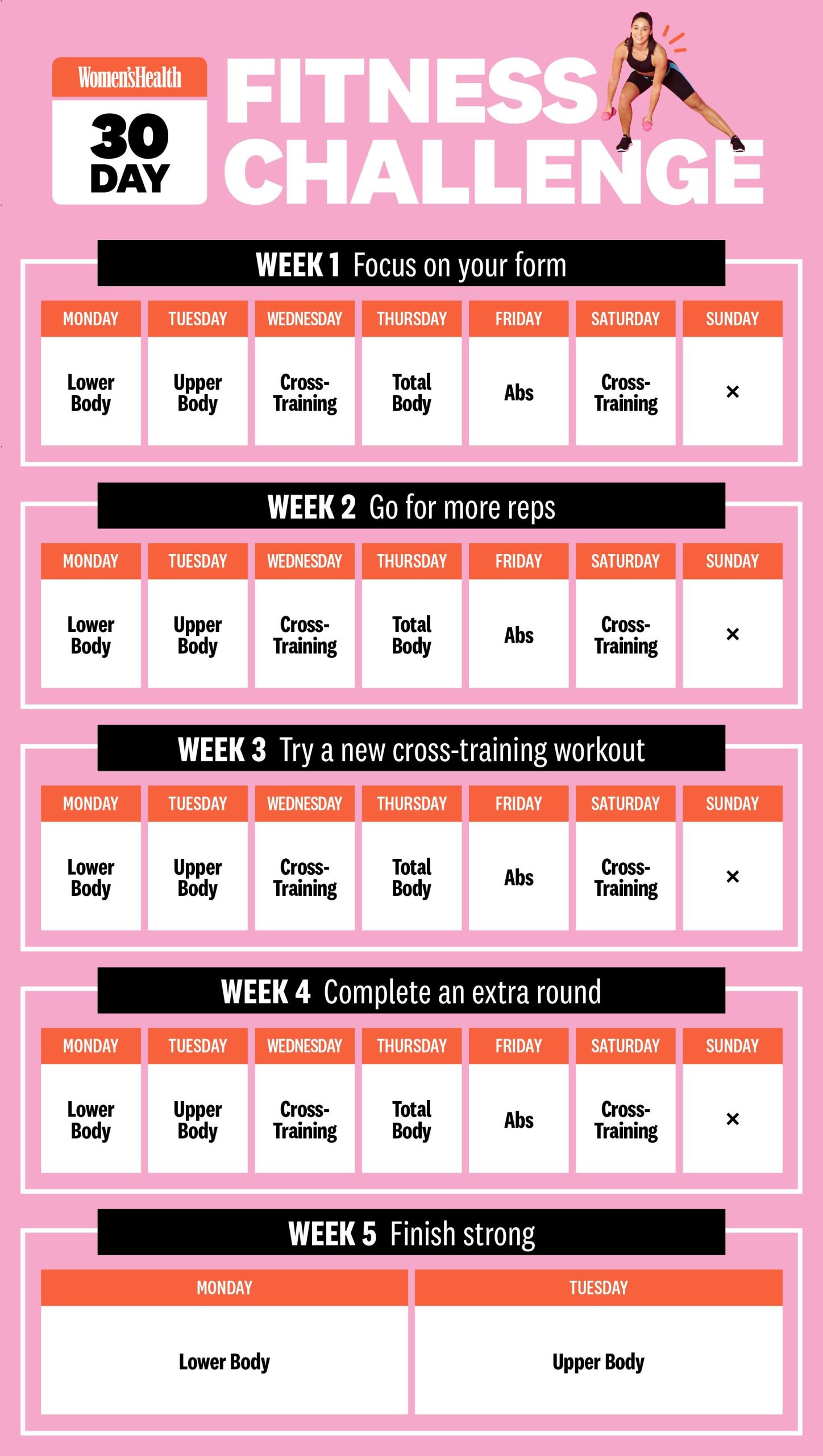 home workout plan pdf